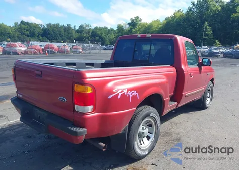 1998 Ford Ranger Splash/Xl/Xlt from USA, damaged, VIN 1FTYR10UXWPA81140